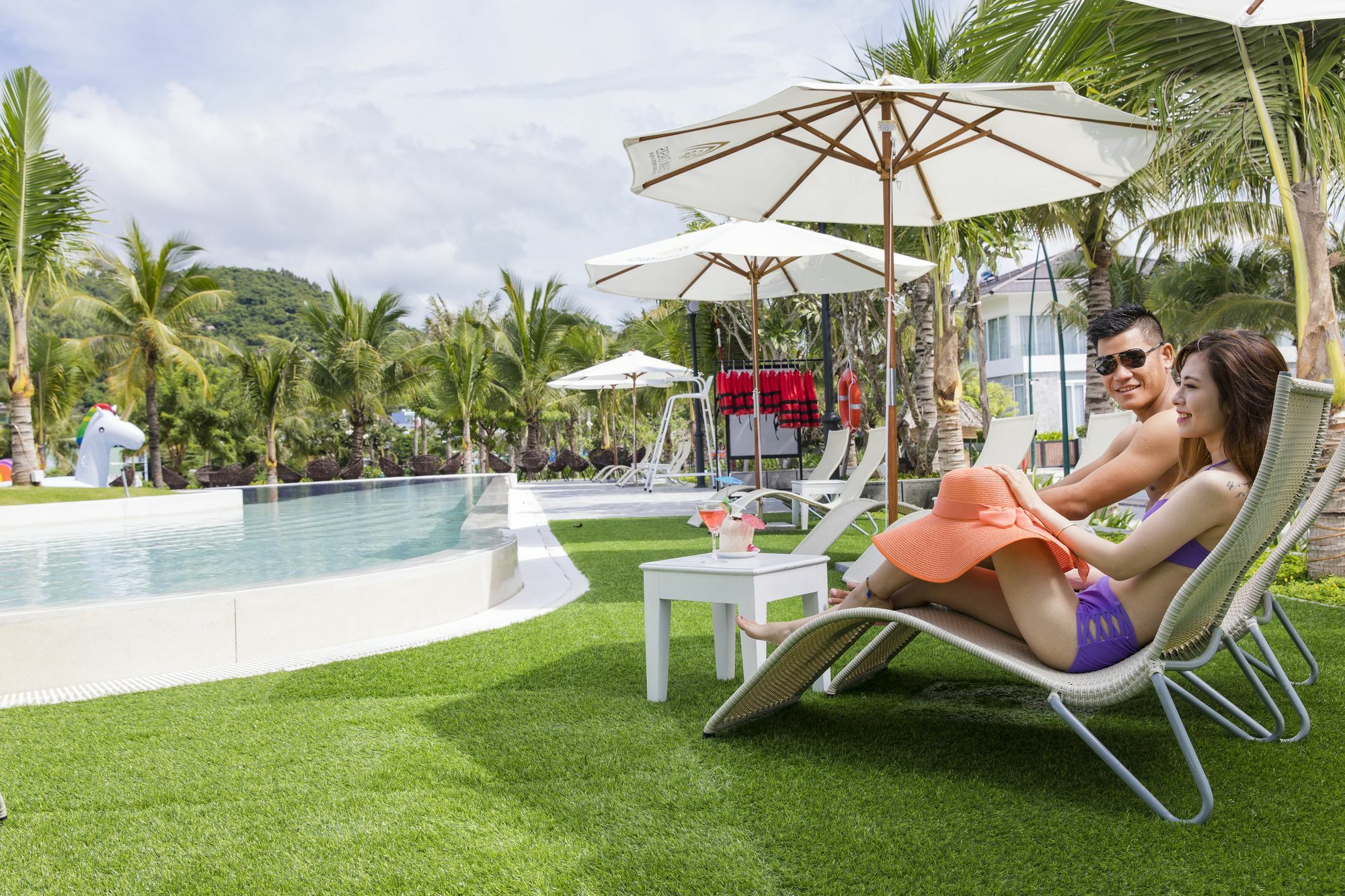 Cham Oasis Nha Trang Resort Condotel Kültér fotó